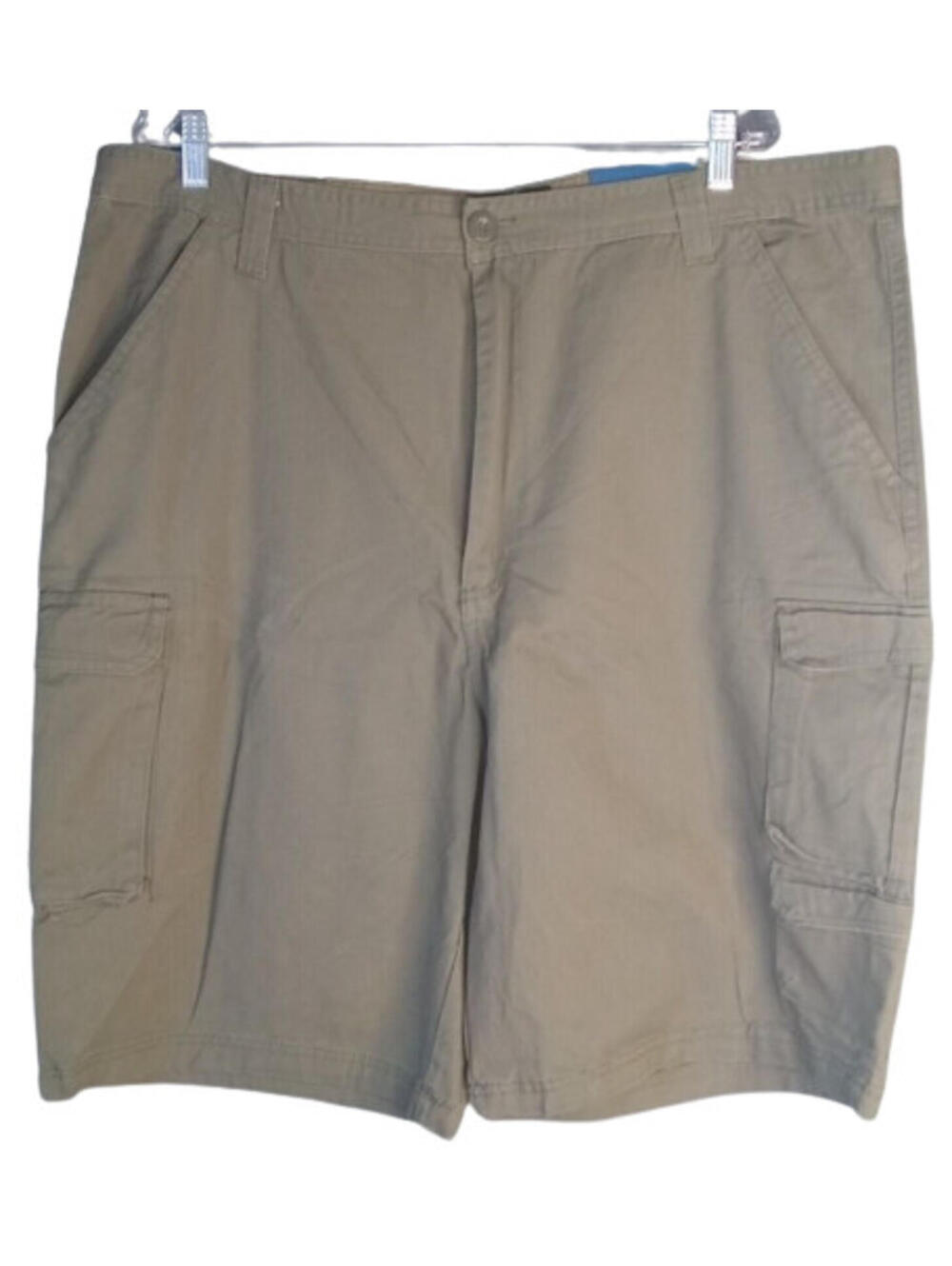 Rugged Wear Cargo Shorts Olive Green  Mens Size 42"x10" 100% Cotton